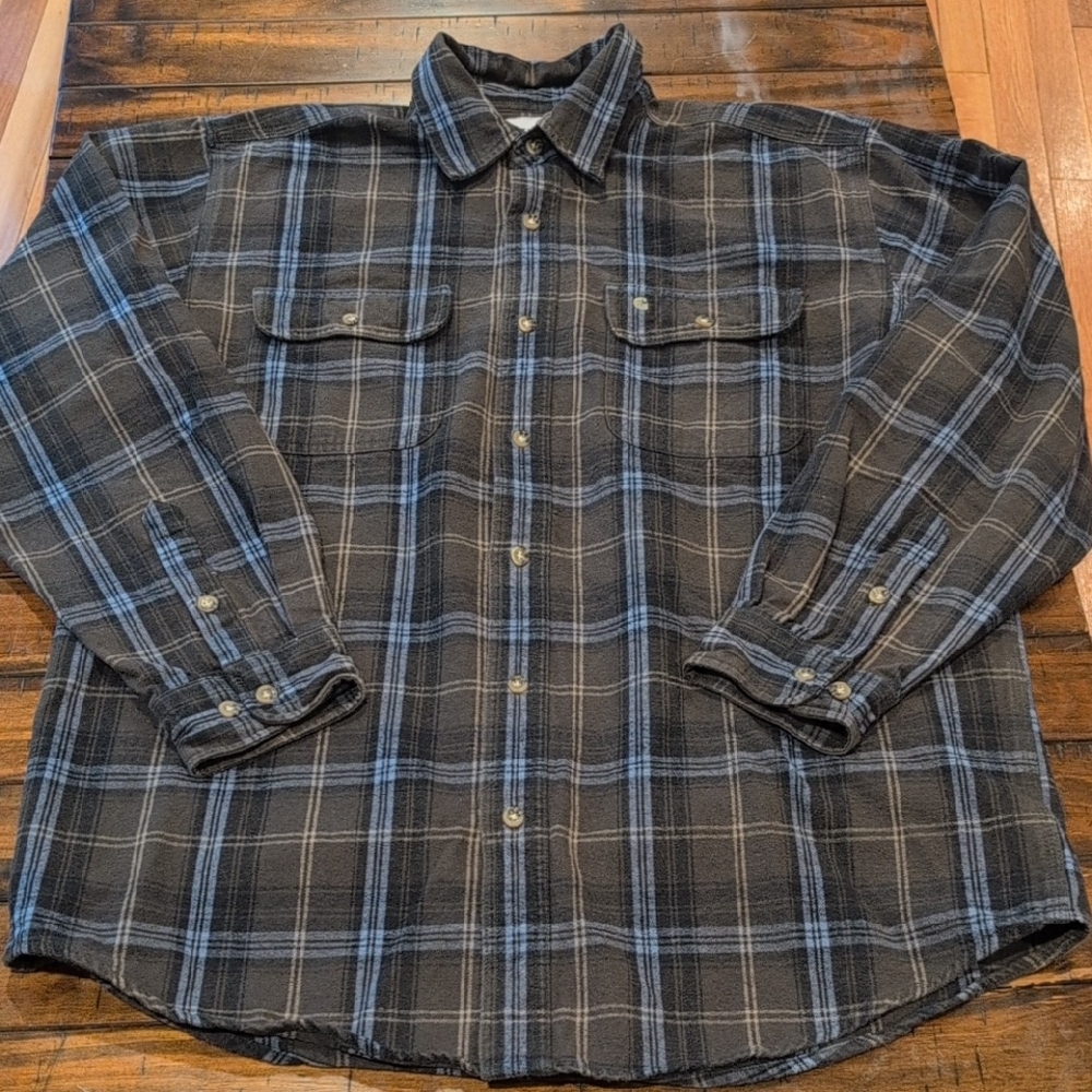 Carhartt Heavy Flannel Button Down S216 OLV